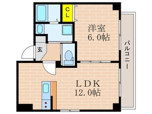 プラウドガーデン神戸の物件間取画像